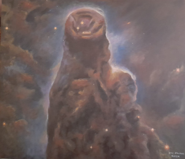 Mgławica Stożek - mityczny potwór  - akryl na płótnie 90X100 cm.jpg