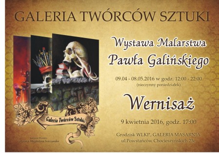 Wystawa Piotra Gawlińskiego - Plakat B3.jpg