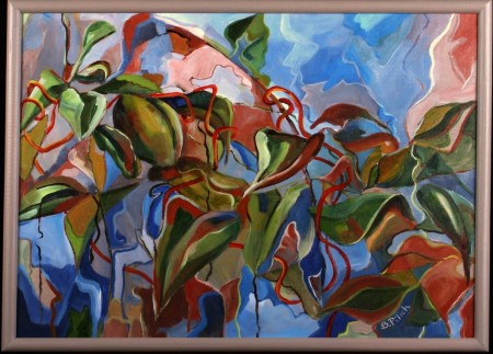 Bronisław Pilich_Pójdziemy tam razem _50x70 akryl na płótnie.JPG