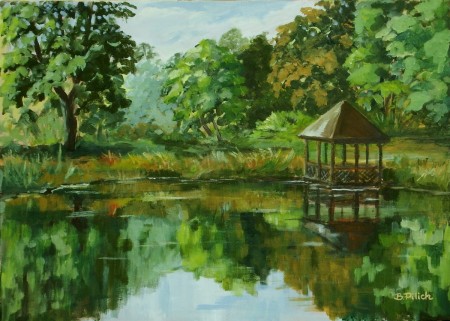 Bronisław Pilich_Przelewice 50x70 akryl na płótnie.JPG