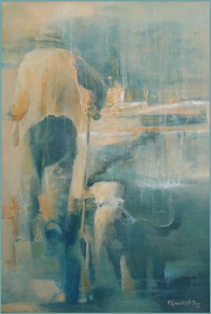 22 R.Kowalczyk, PRZYJACIELE, 60x90, olej,2020.jpeg